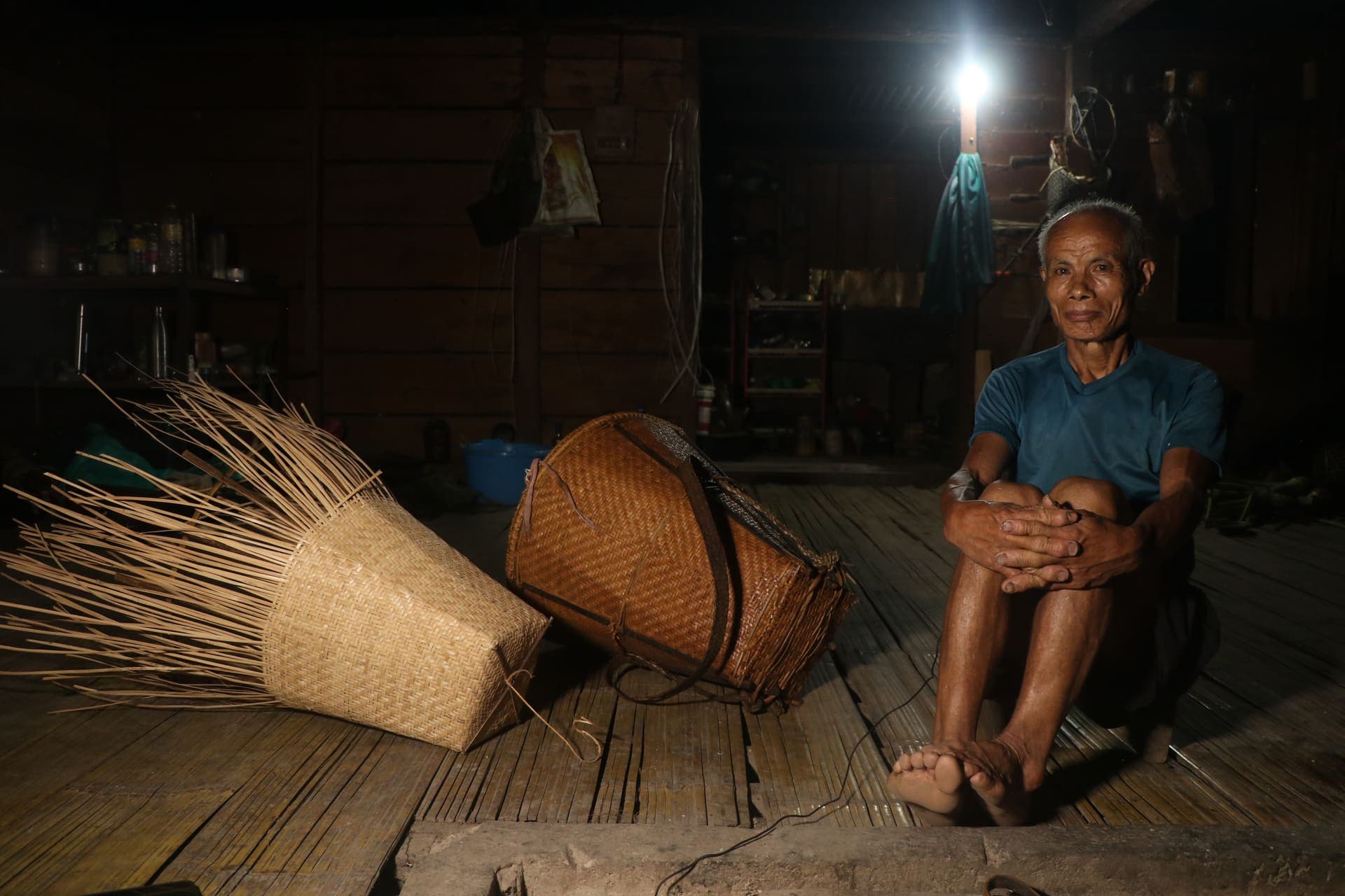 Adi Cane & Bamboo Basket