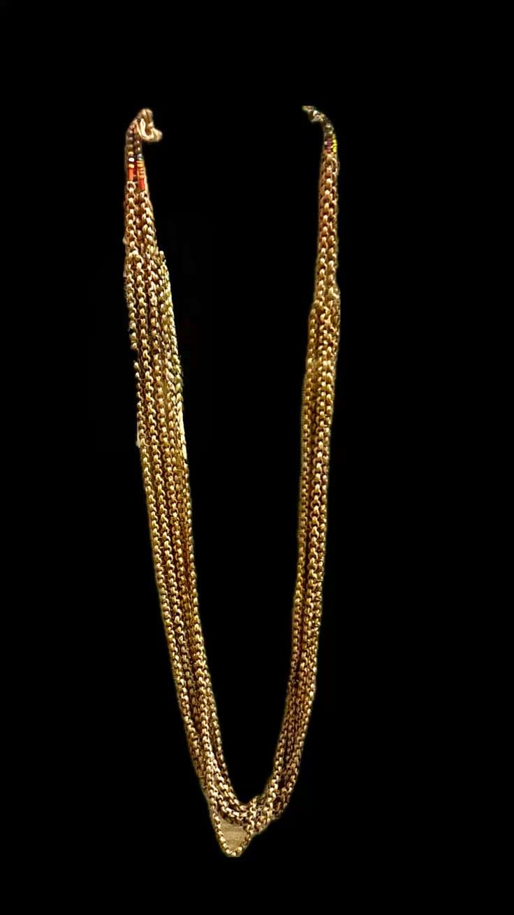 Bamboo & Bead Layered Necklace