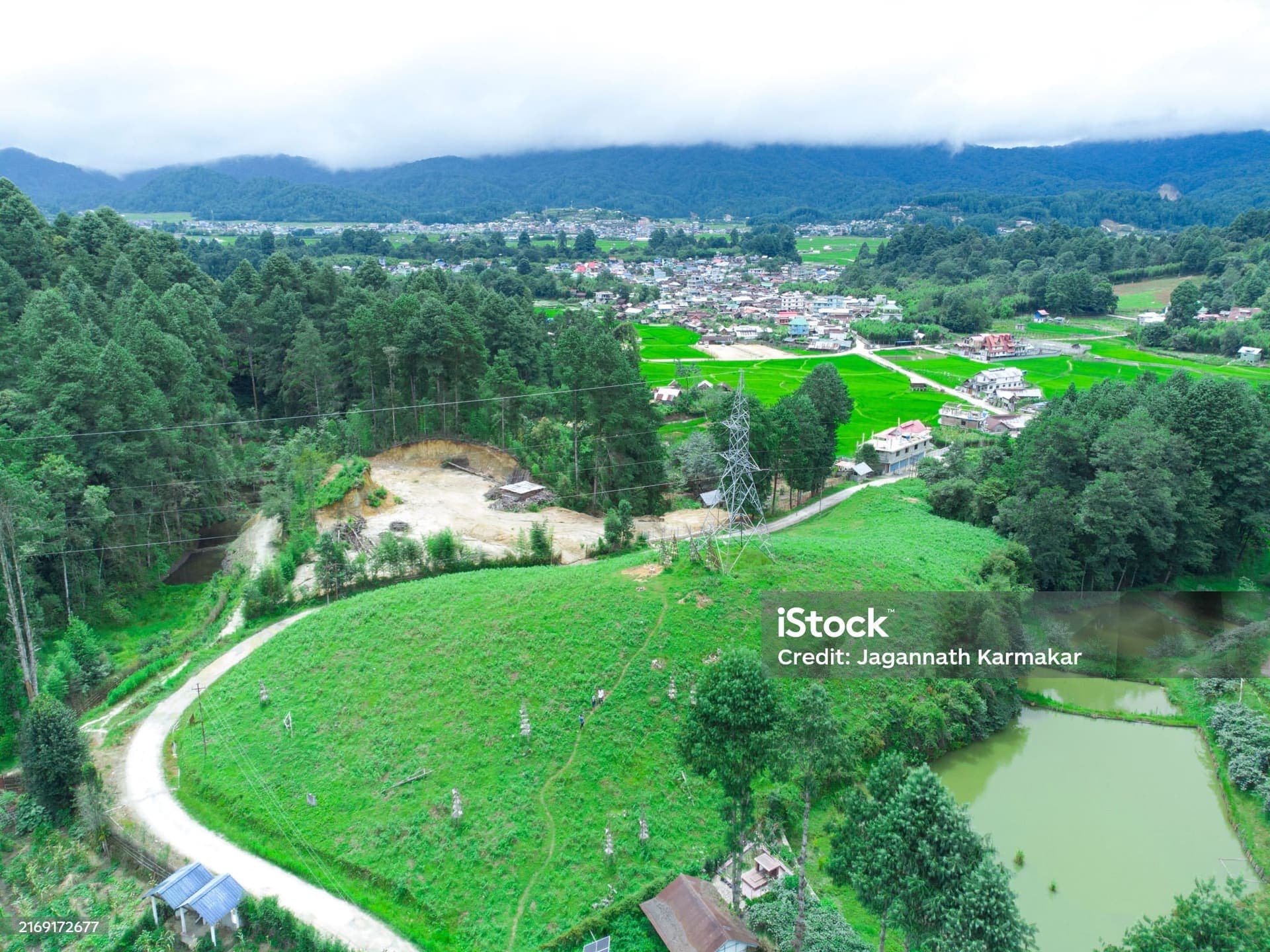 Beautiful landscape of Arunachal Pradesh